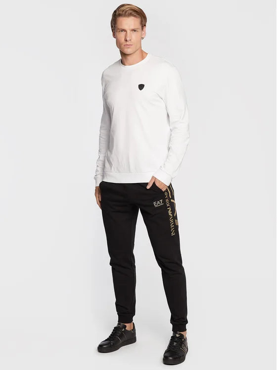 EA7 Emporio Armani 6LPP80 Joggers Black Gold Vault Menswear