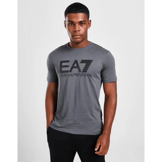 EA7 Emporio Armani 6Kpt81 Logo T-Shirt Iron Gate