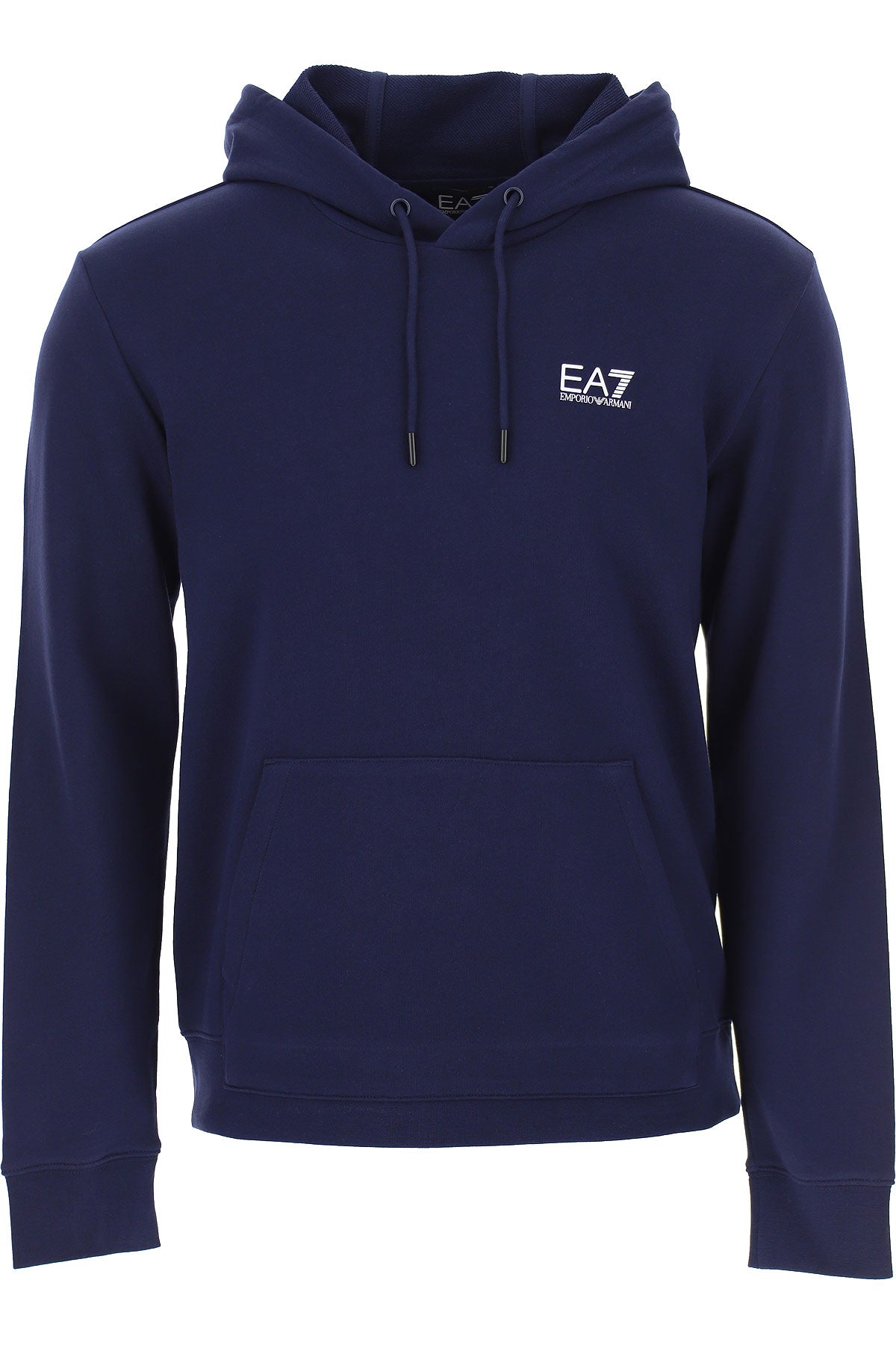 EA7 Emporio Armani 3Lpm6 Eagle Logo Hoodie Navy