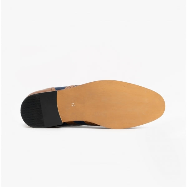 Goor Shoes M968Bc Shoes Tan/Navy