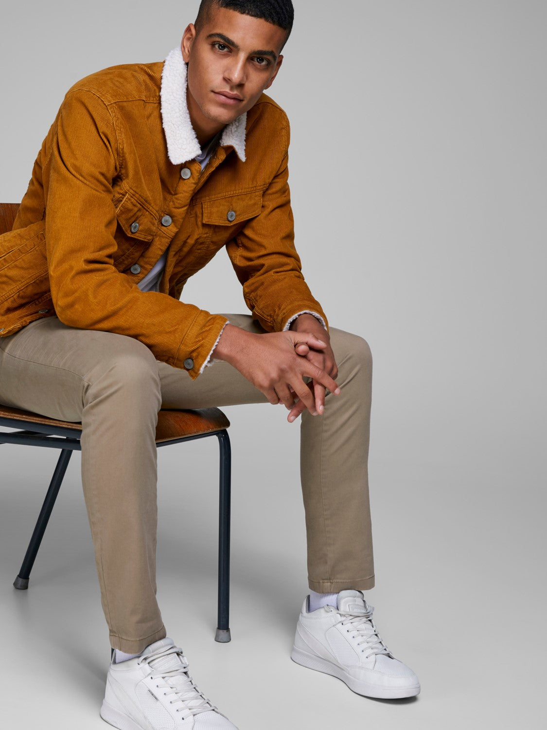 Jack & Jones Marco Bowie Slim Fit Chino Beige