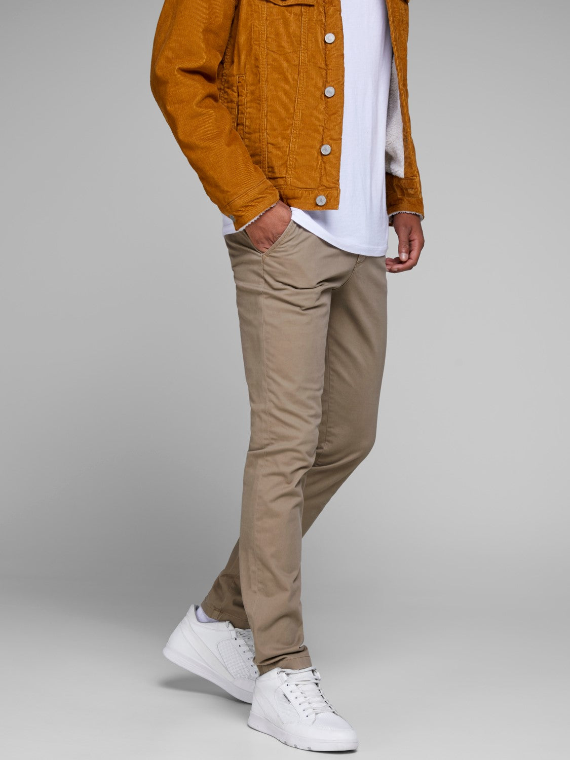 Jack & Jones Marco Bowie Slim Fit Chino Beige