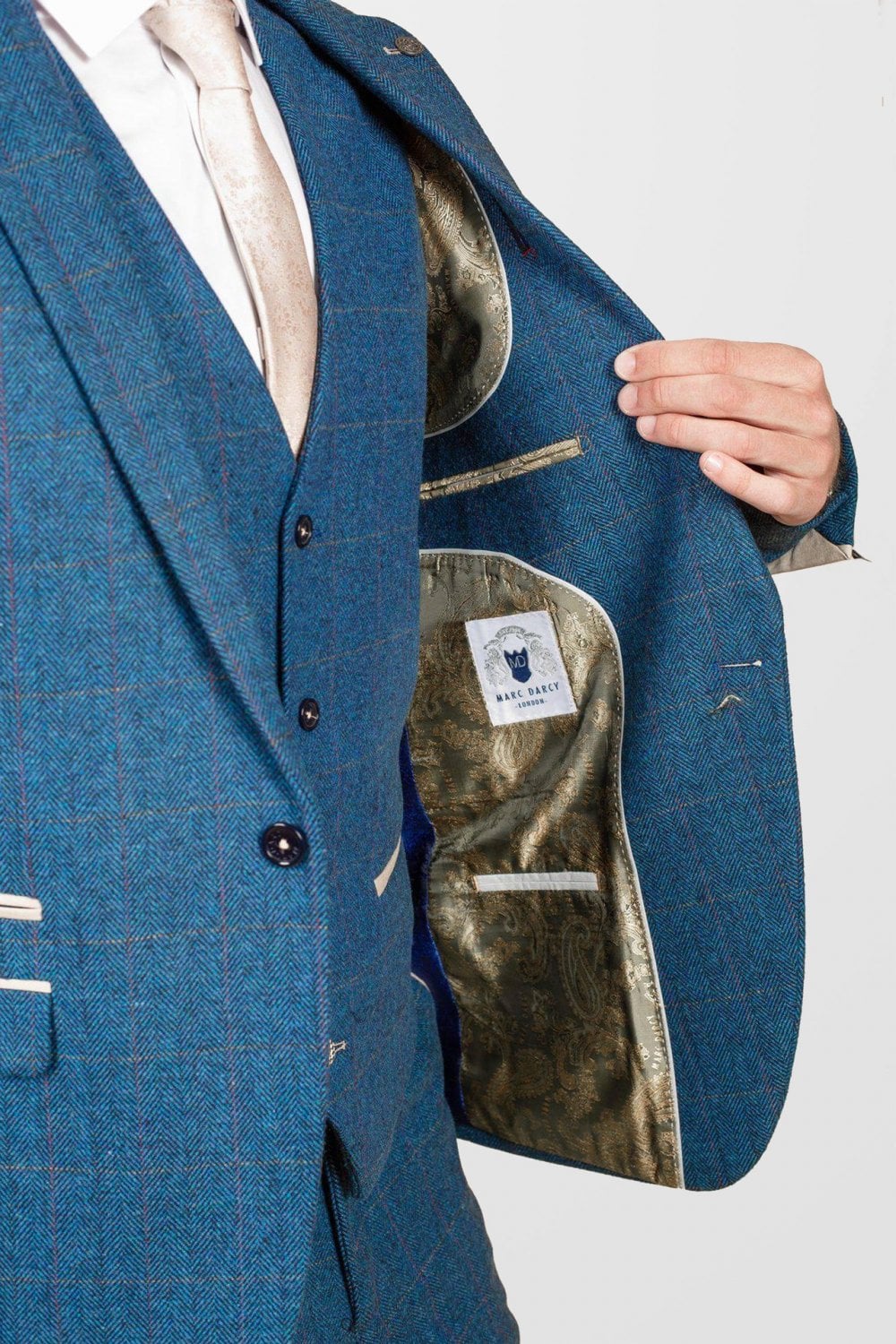 Marc Darcy Dion Blazer Blue