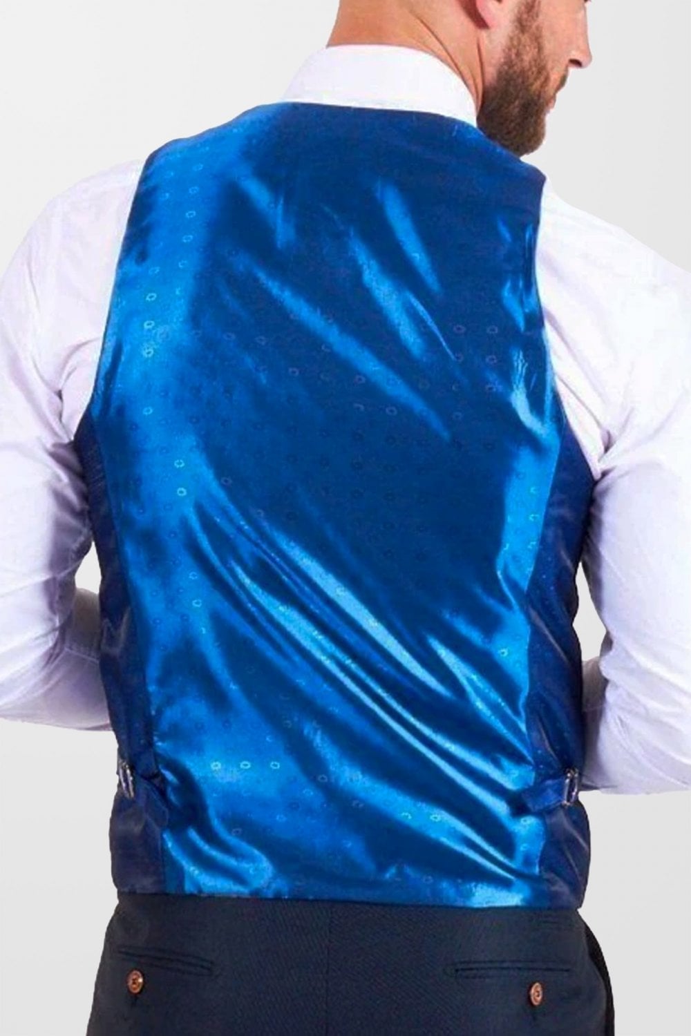 Marc Darcy Max Waistcoat Navy