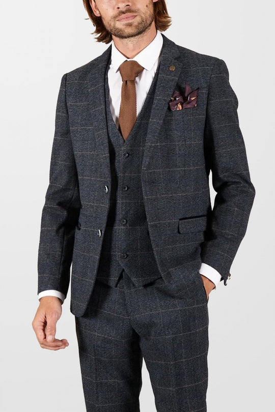 Marc Darcy Scott Blazer Blue
