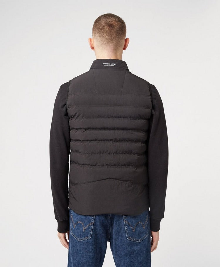 Marshall Artist Light Bubble Gilet Black