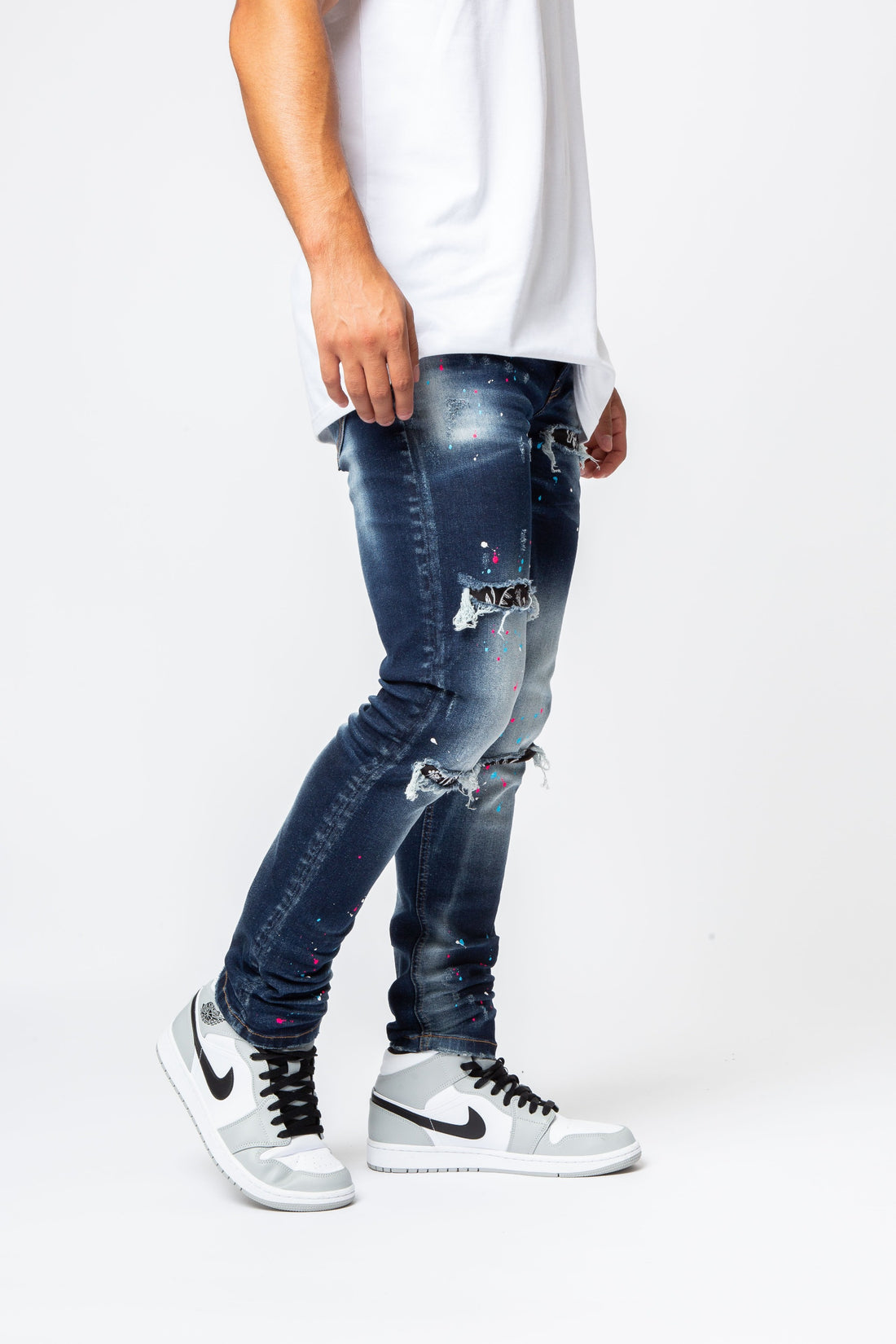 Valere Milano Modello Jeans Indigo Blue
