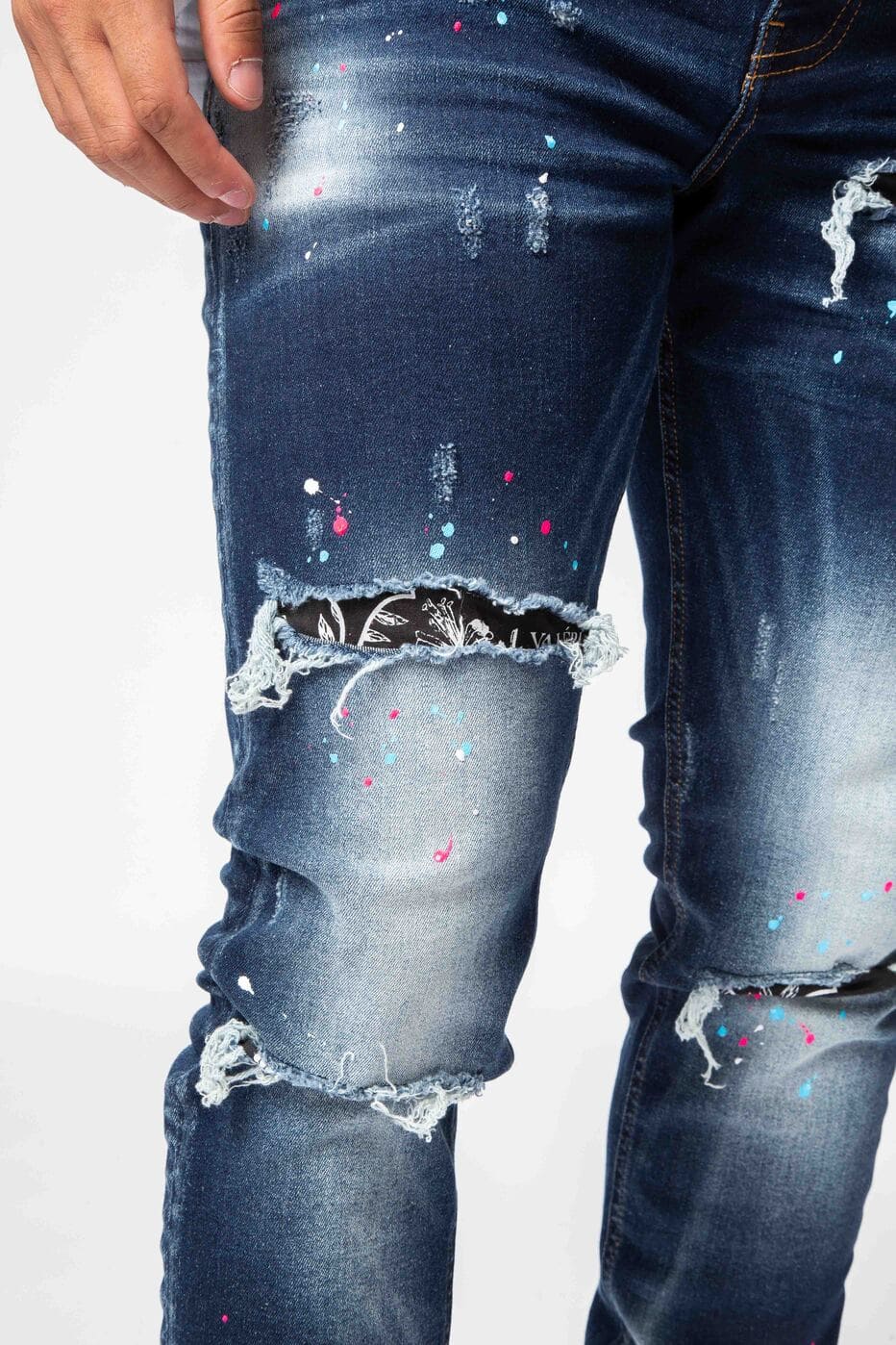 Valere Milano Modello Jeans Indigo Blue