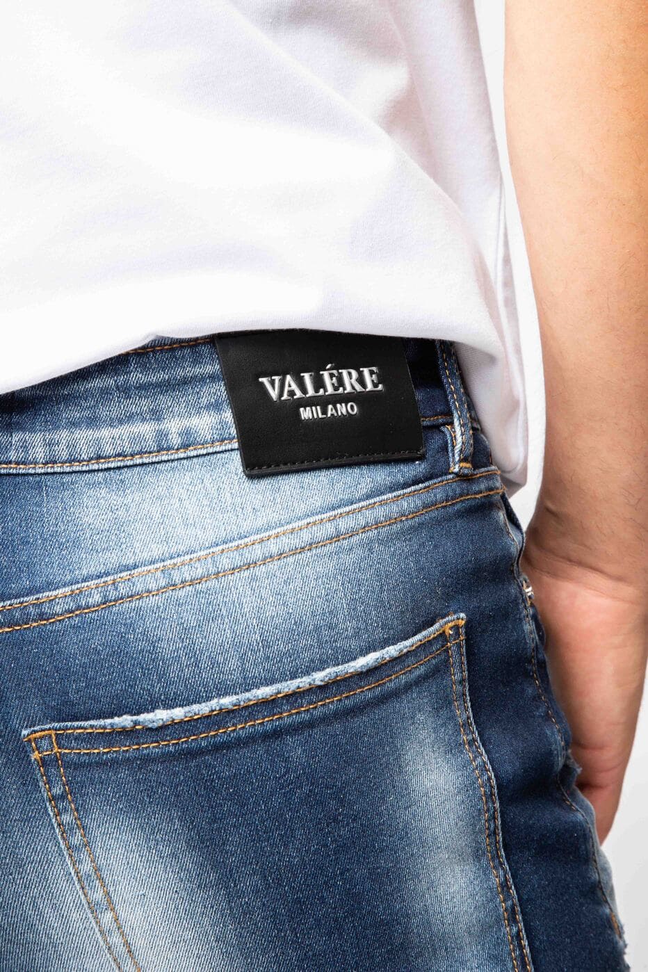 Valere Milano Modello Jeans Indigo Blue