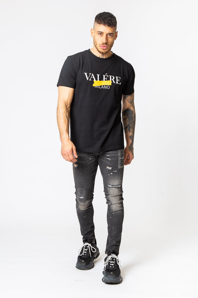 Valere Milano Nero Jeans Black – Vault Menswear